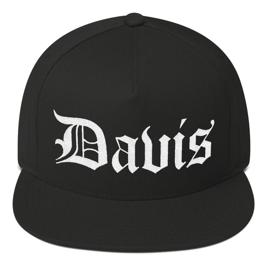 Straight Outta Davis snapback hat