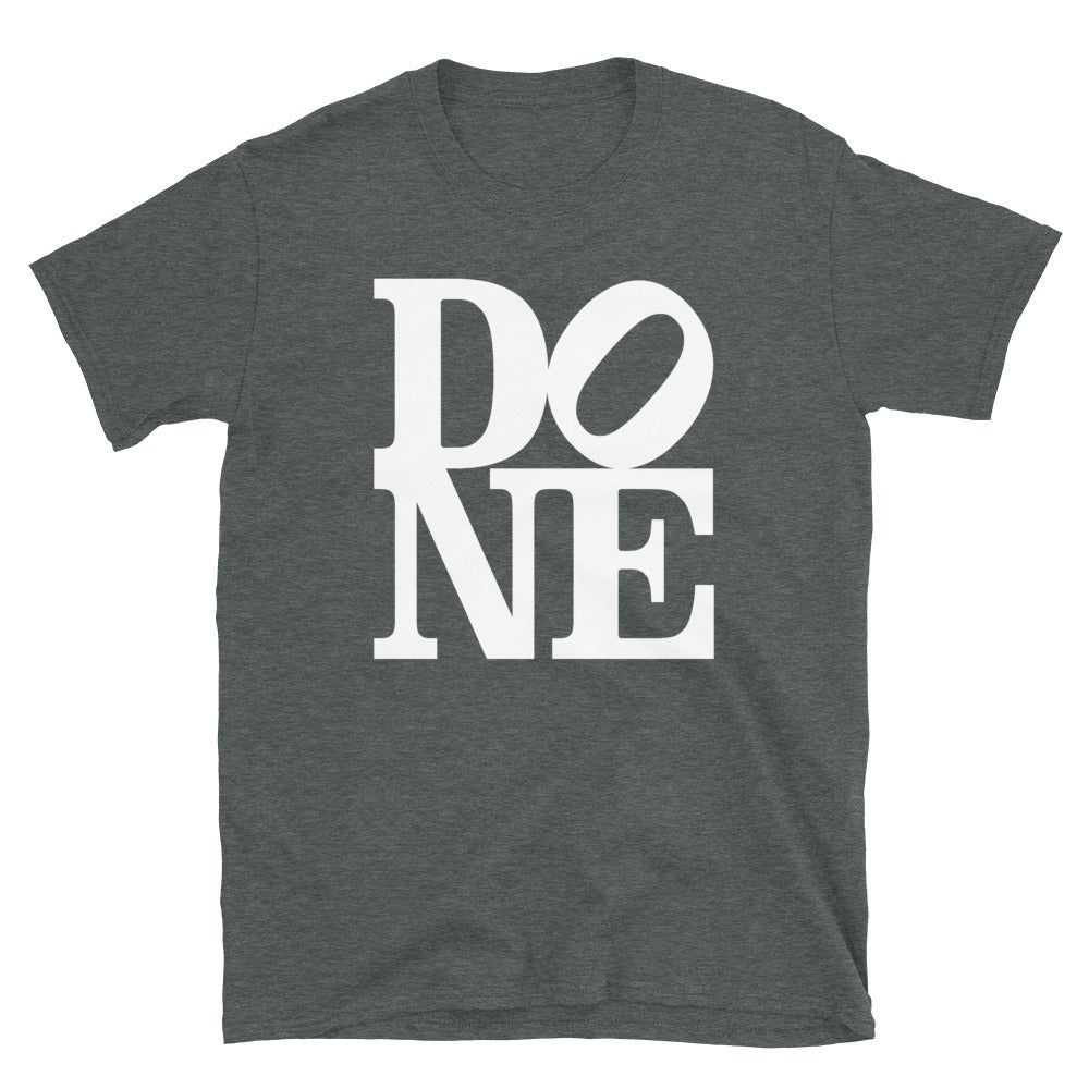 DONE with LOVE t-shirt