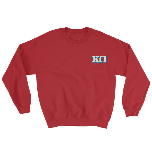 What a Knockout embroidered crewneck sweatshirt