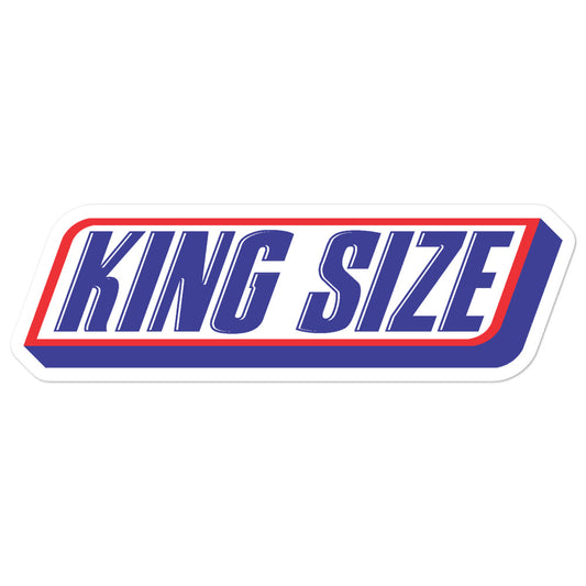 King Size sticker