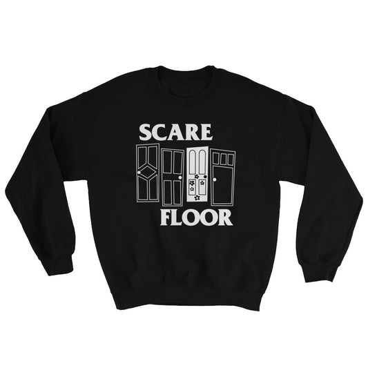 Scare Floor crewneck sweatshirt (BLACK)
