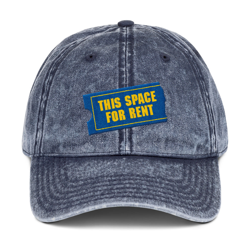 This Space For Rent vintage dad hat
