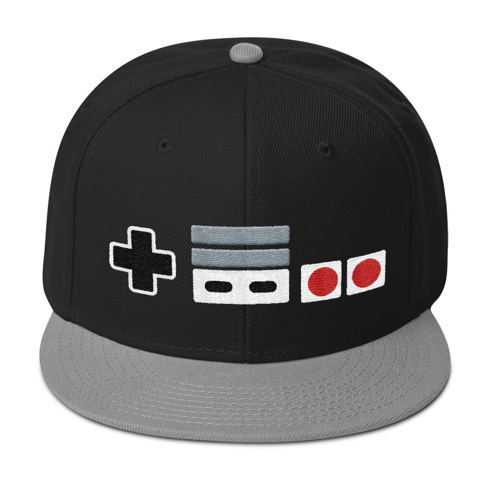 Gamepad snapback hat