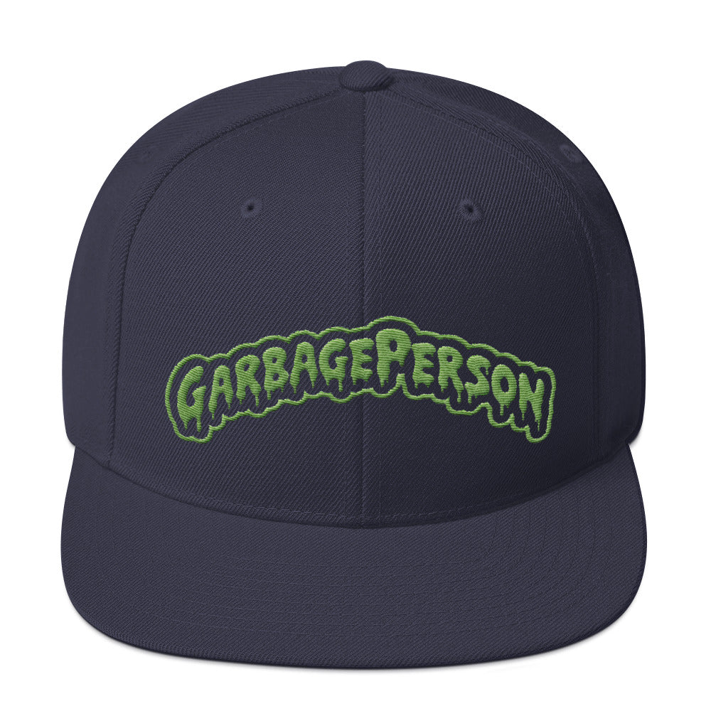 Garbage Person snapback hat