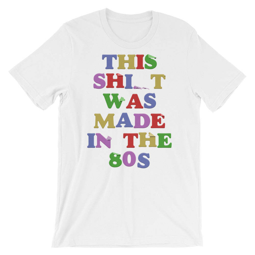 Made in the 80s t-shirt (multicolor)