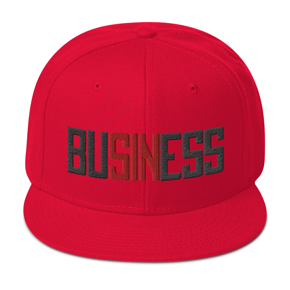 Strictly buSINess snapback hat