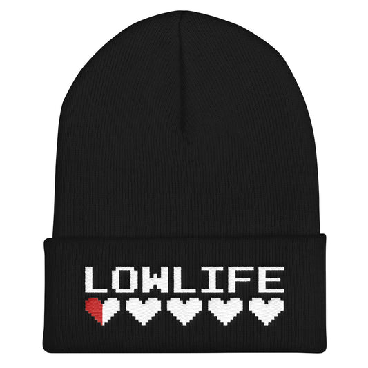 LOWLIFE cuffed beanie