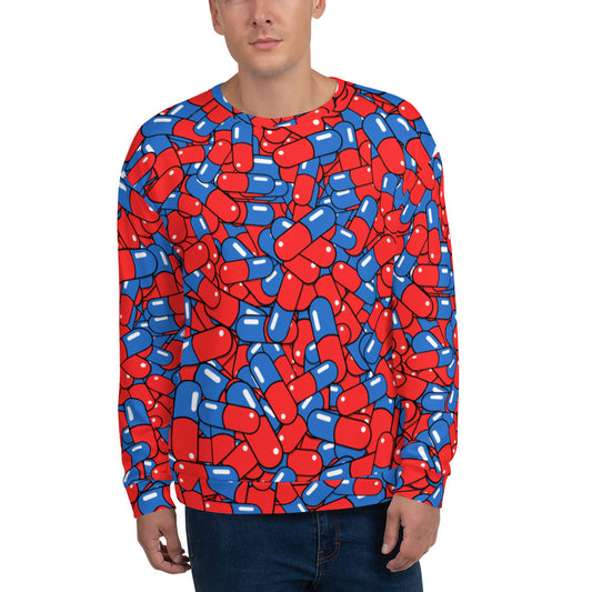 Good For Health all-over crewneck sweatshirt