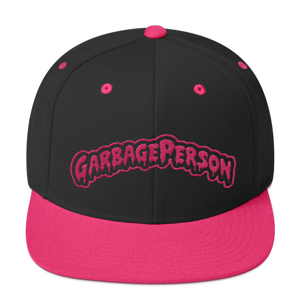 Garbage Person snapback hat