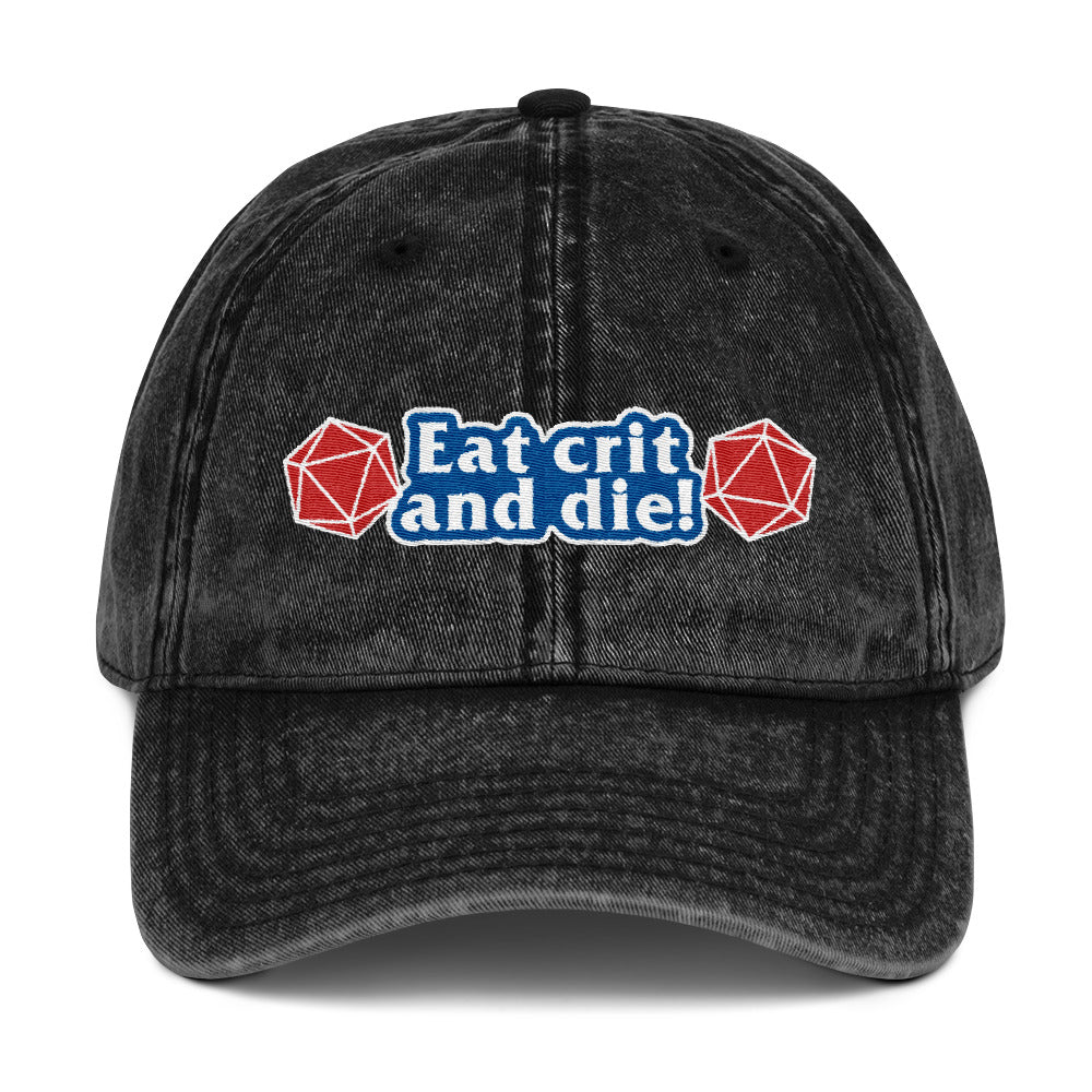 Eat Crit and Die! dad hat