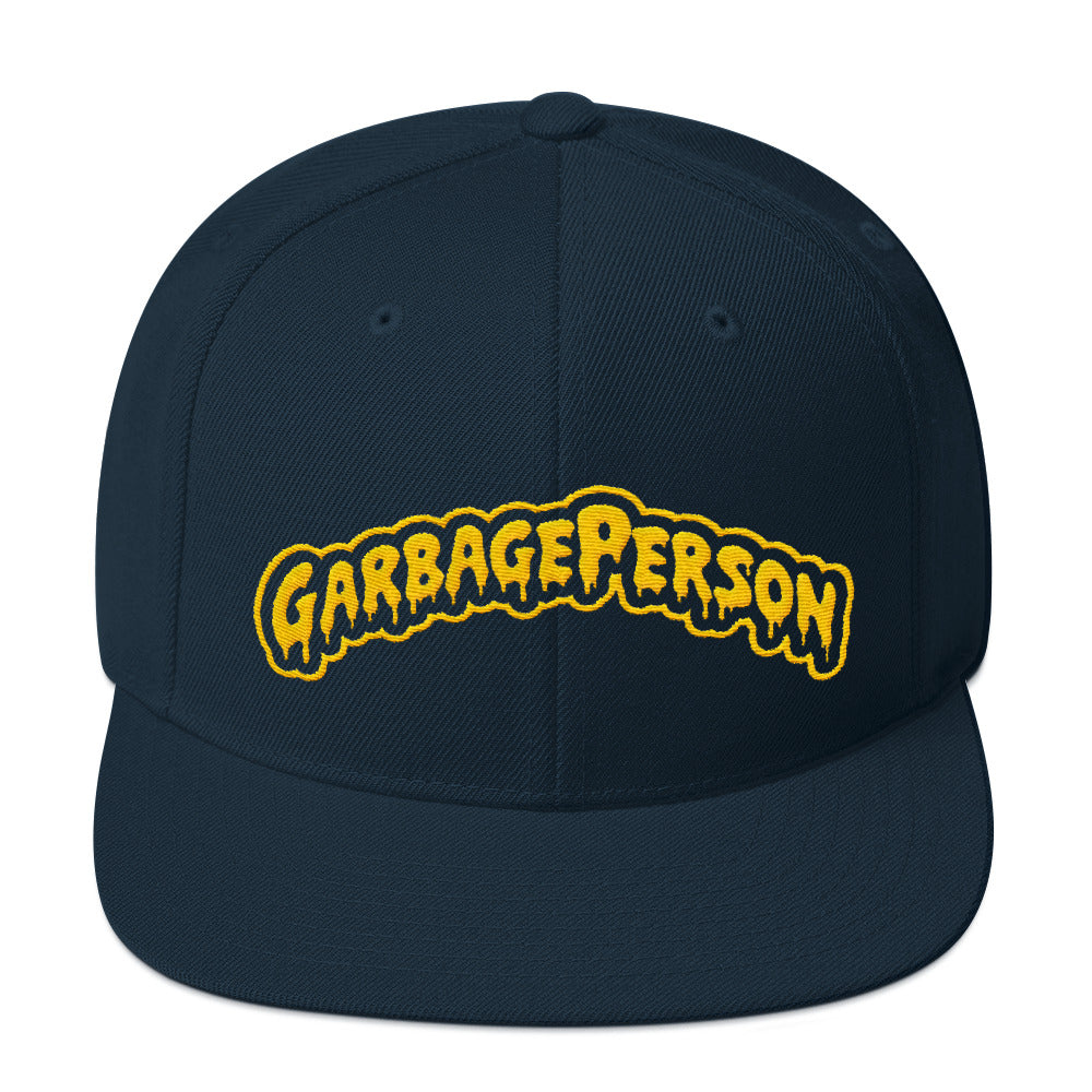 Garbage Person snapback hat