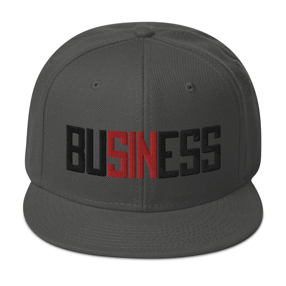 Strictly buSINess snapback hat