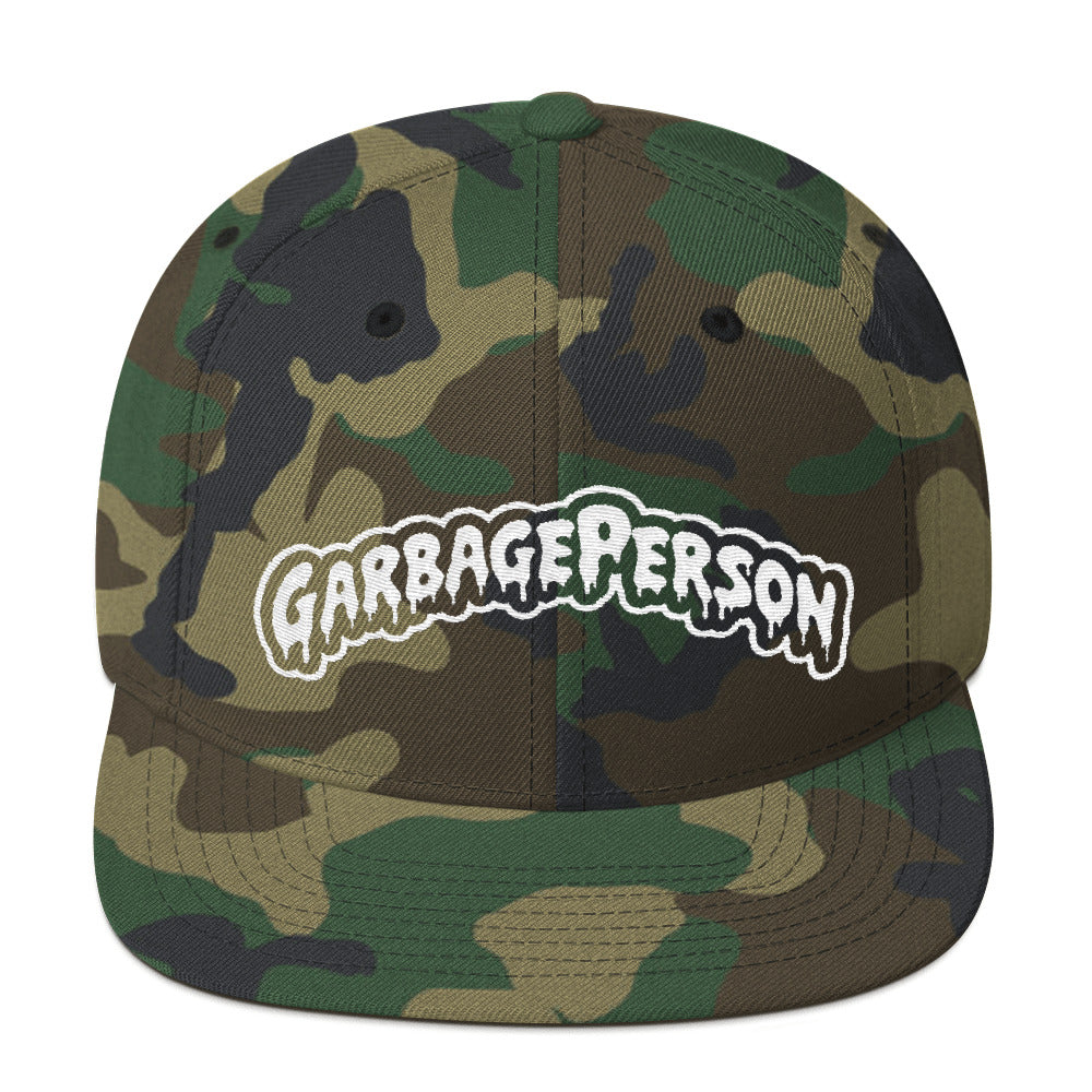 Garbage Person snapback hat