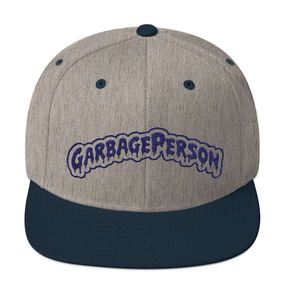 Garbage Person snapback hat