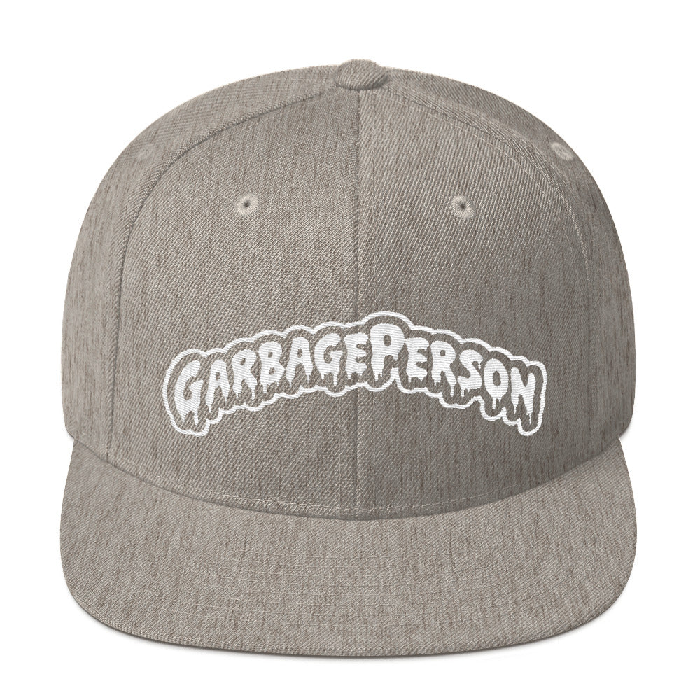 Garbage Person snapback hat