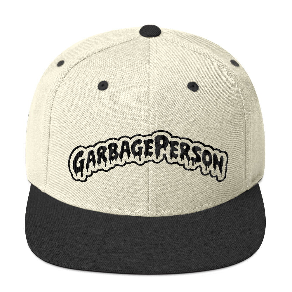 Garbage Person snapback hat