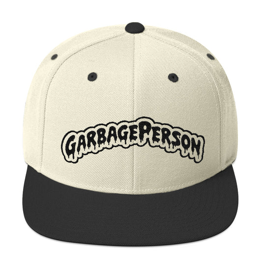 Garbage Person snapback hat