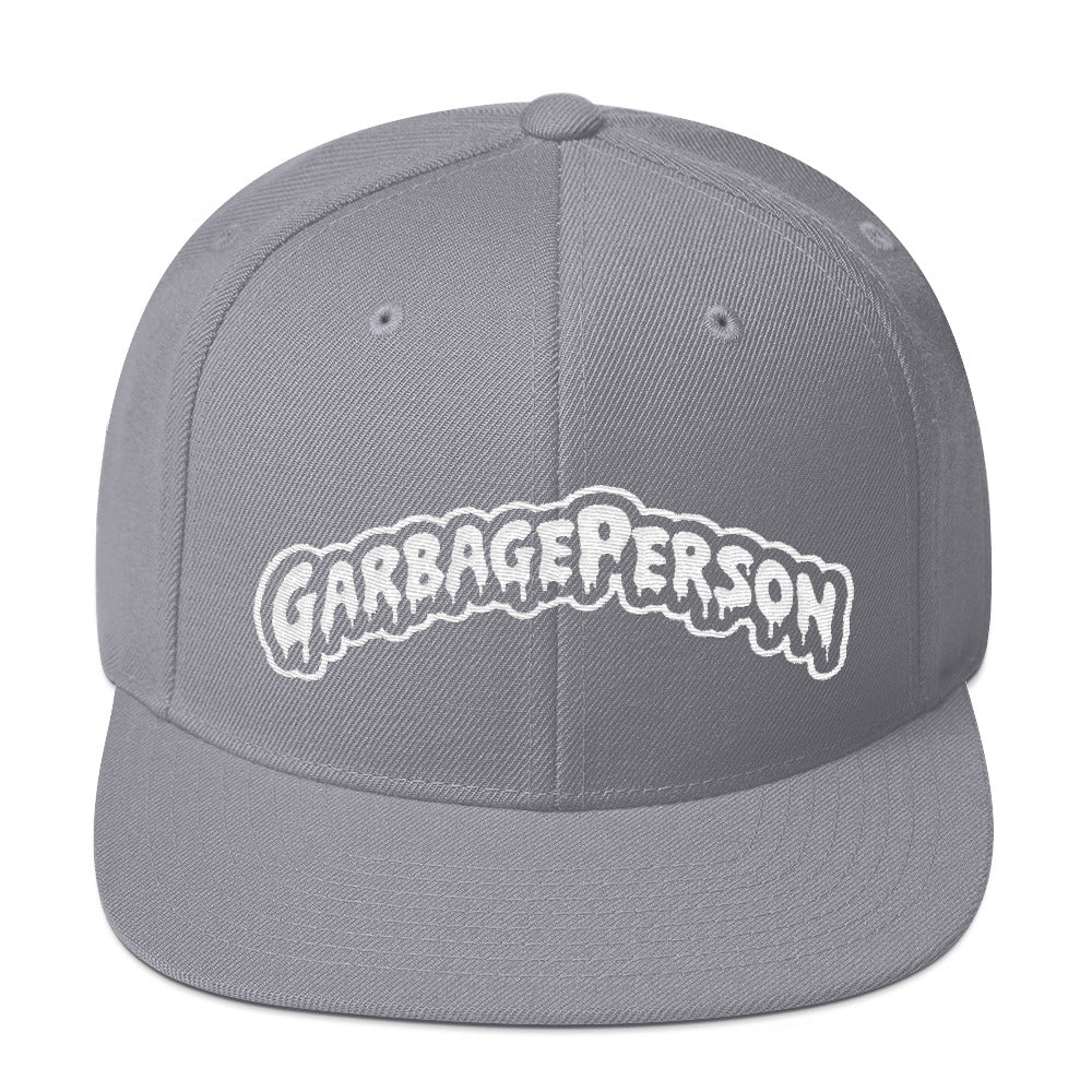Garbage Person snapback hat