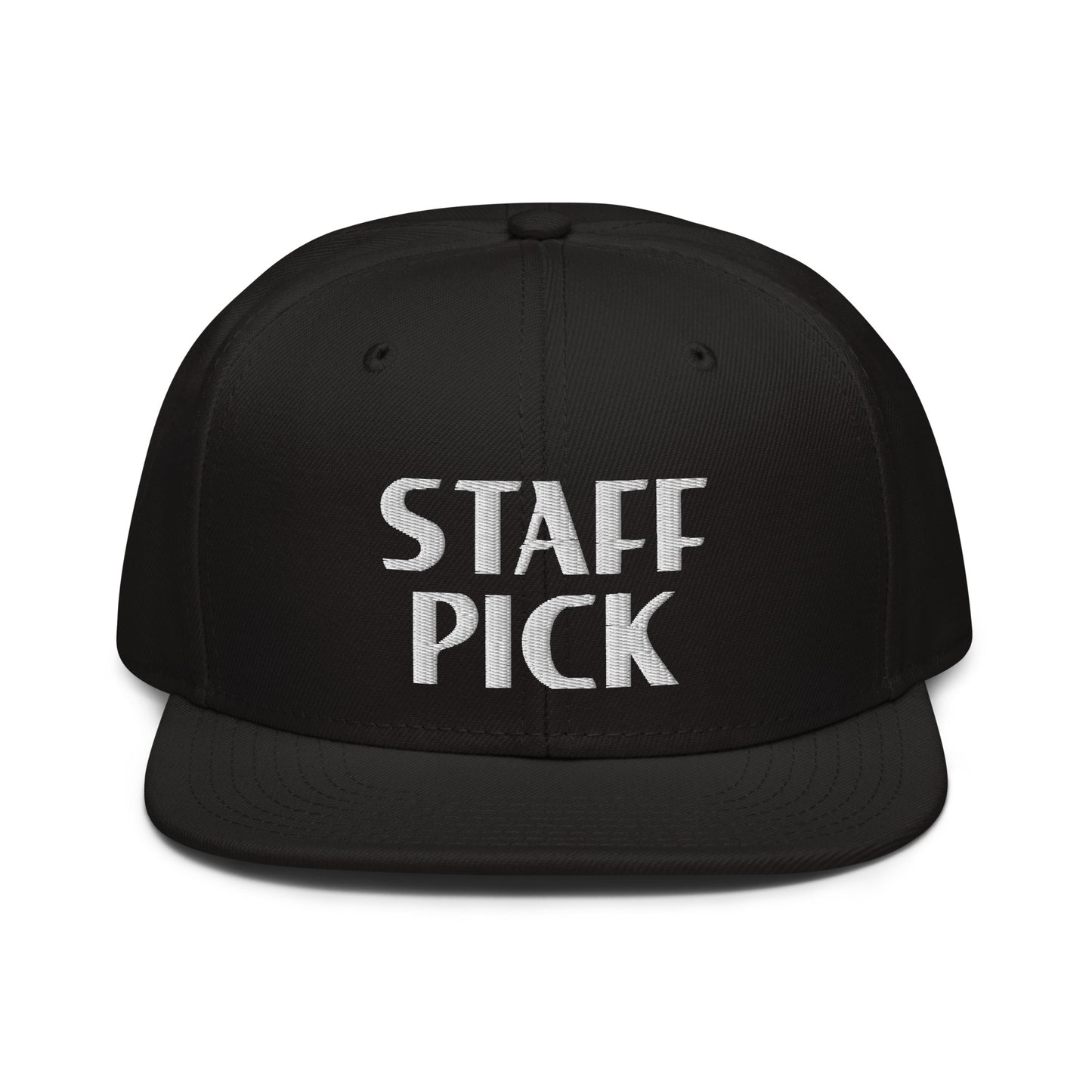 Staff Pick VHS snapback hat