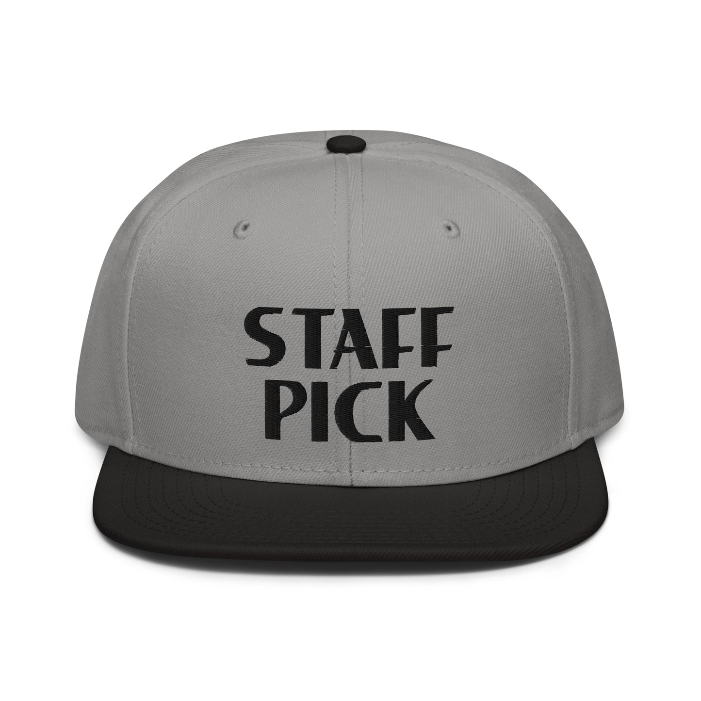 Staff Pick VHS snapback hat