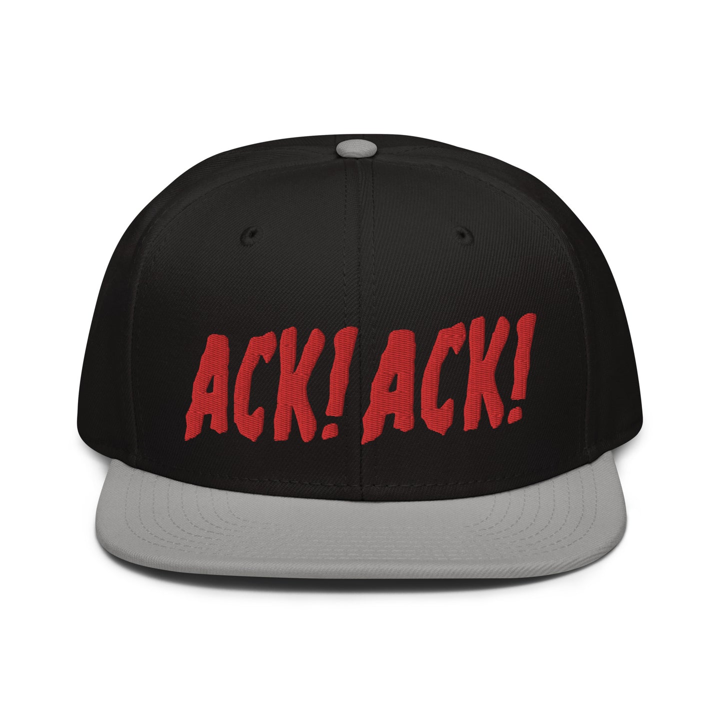 ACK! ACK! snapback hat