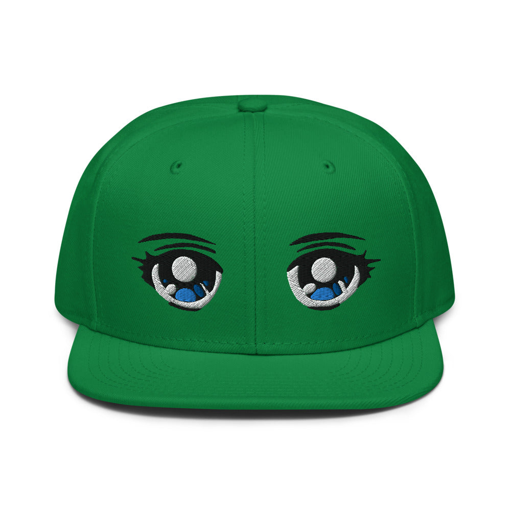 Anime Eyes snapback hat