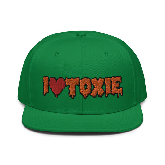 I HEART TOXIE snapback hat