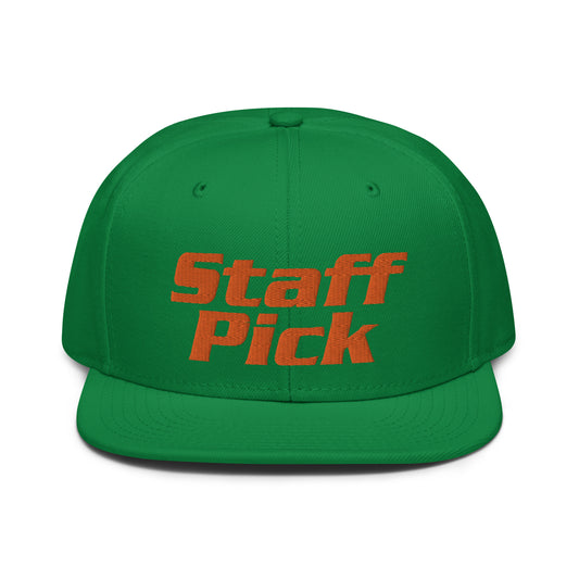 Staff Pick FV snapback hat