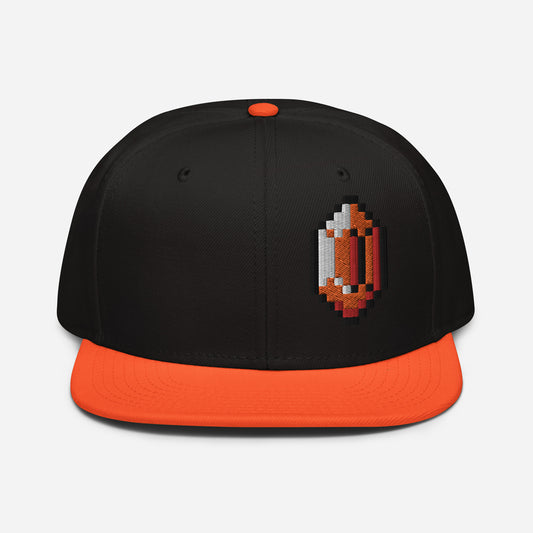 Rupee snapback hat