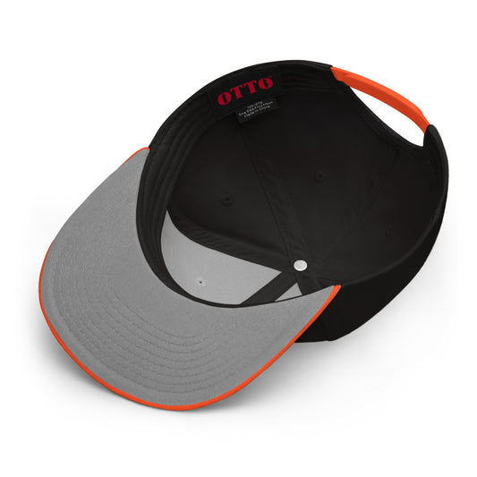 Rupee snapback hat