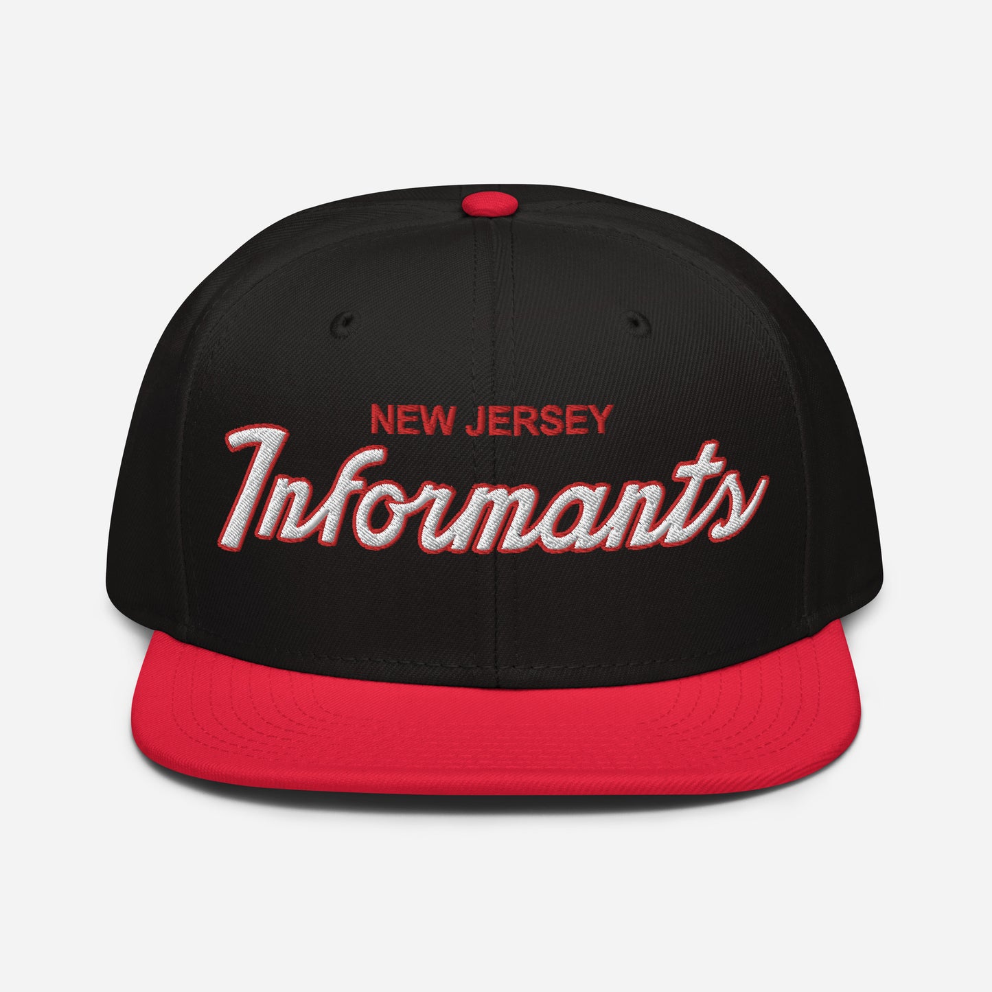NJ Informants snapback hat