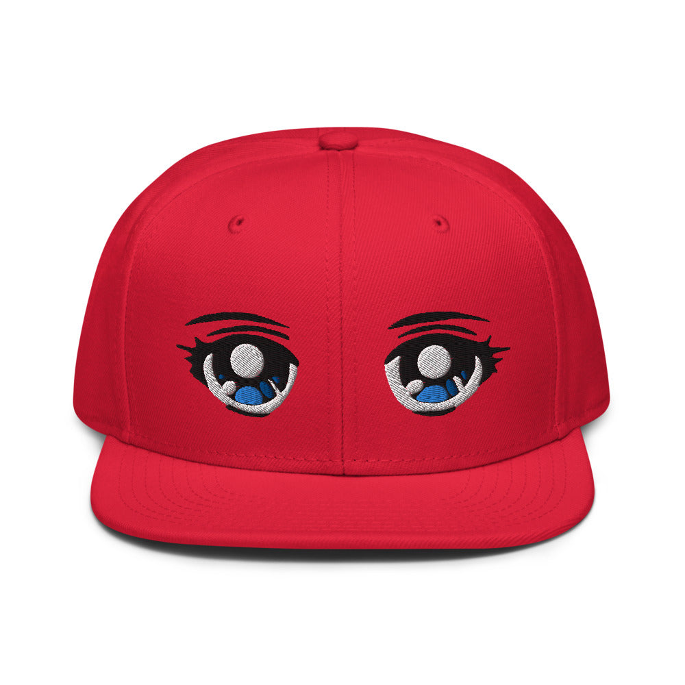 Anime Eyes snapback hat