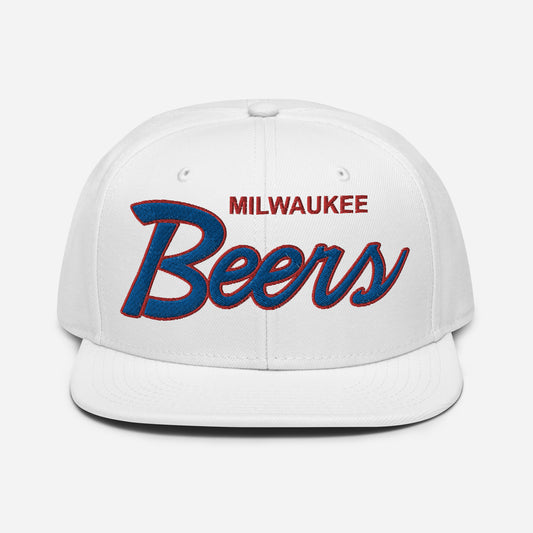 Milwaukee Beers HOME snapback hat