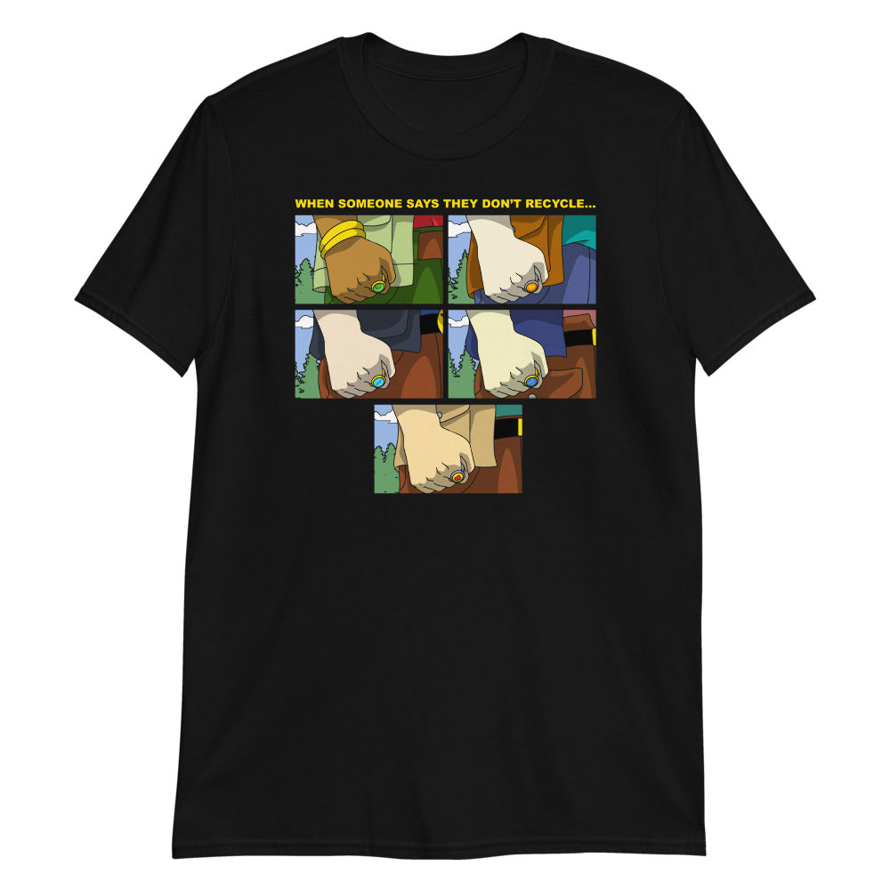 Planeteers' Fists t-shirt