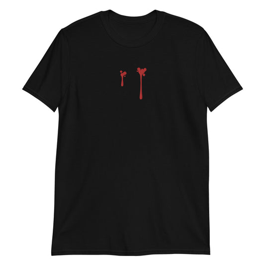 Messy Vampire embroidered t-shirt