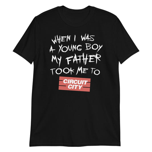 When I Was A Young Boy t-shirt