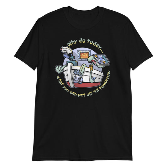 ProKRUSTination t-shirt