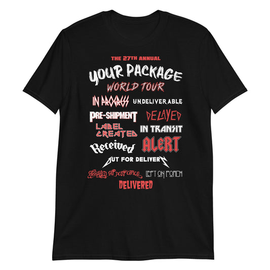 Track It To Hell World Tour t-shirt