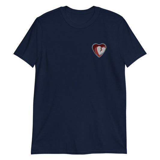 Broken Heart embroidered t-shirt