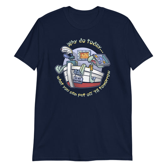 ProKRUSTination t-shirt