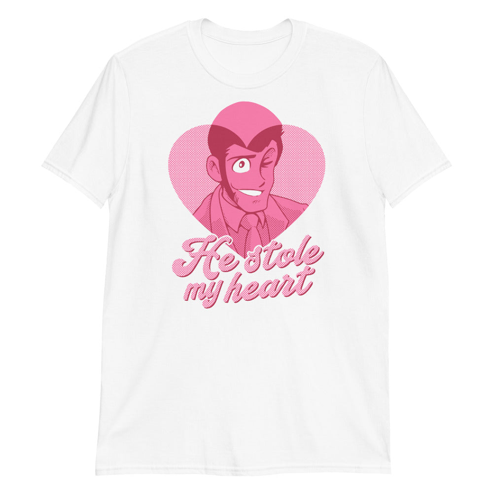 He Stole My Heart t-shirt