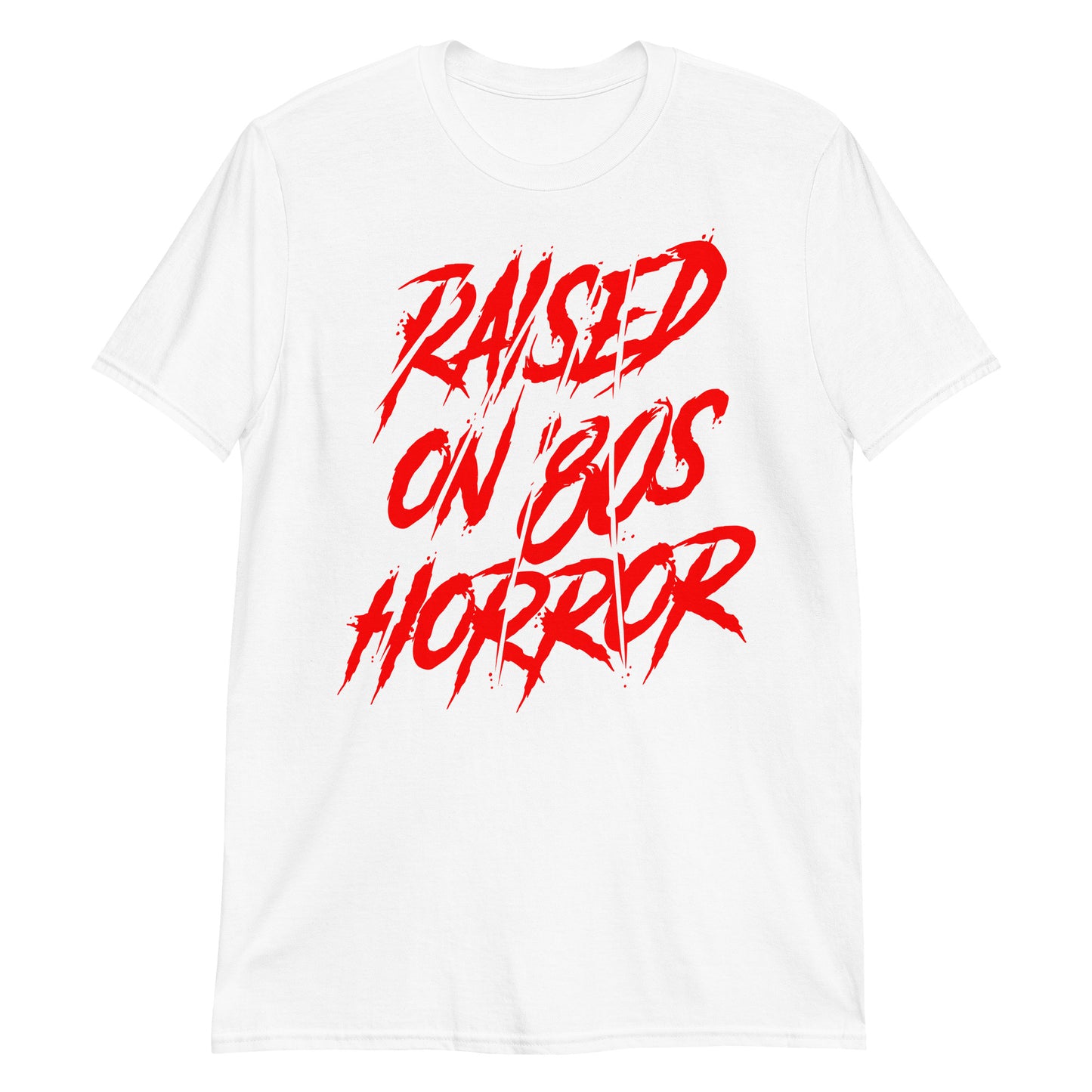 Raised on 80s Horror t-shirt