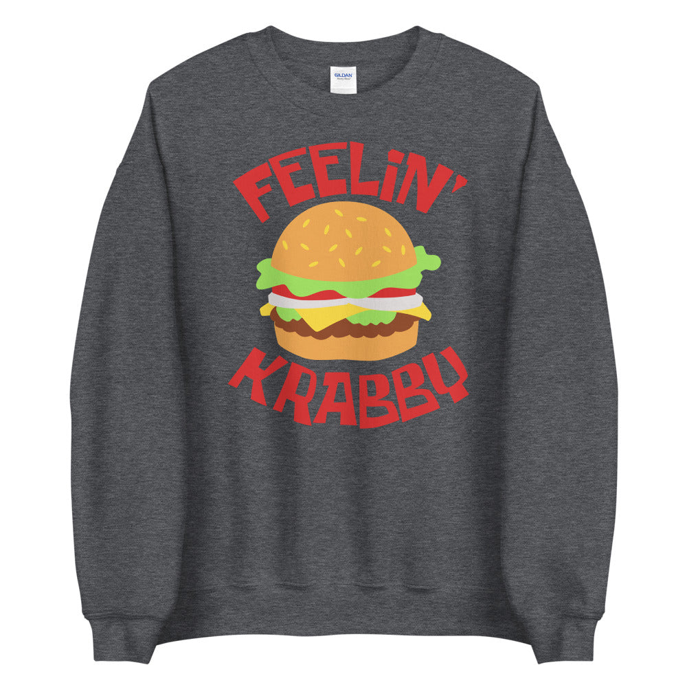 Feelin Krabby crewneck sweatshirt
