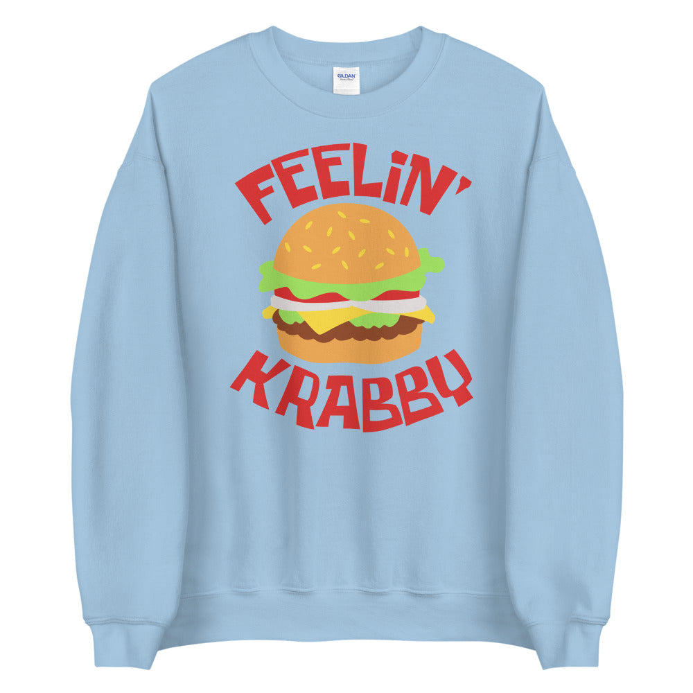 Feelin Krabby crewneck sweatshirt