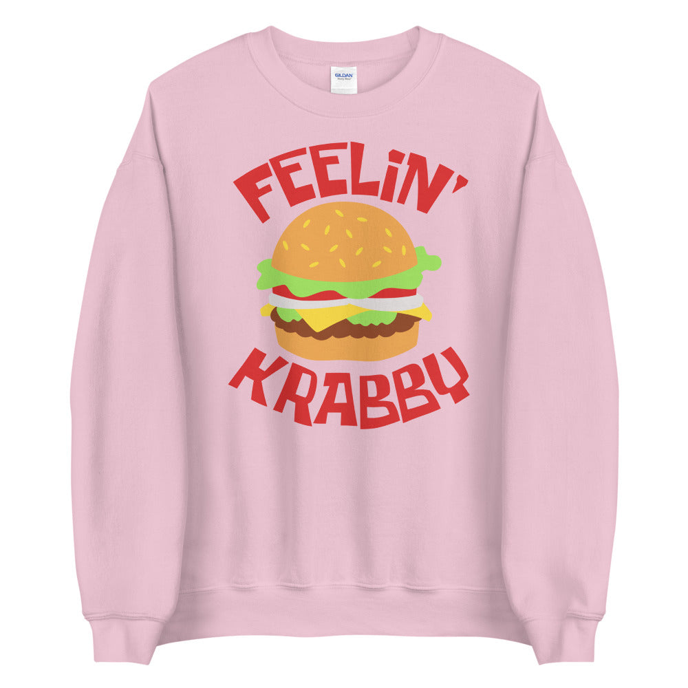 Feelin Krabby crewneck sweatshirt