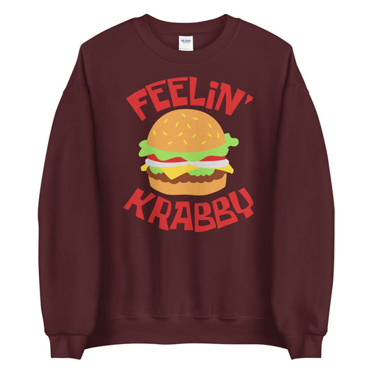 Feelin Krabby crewneck sweatshirt