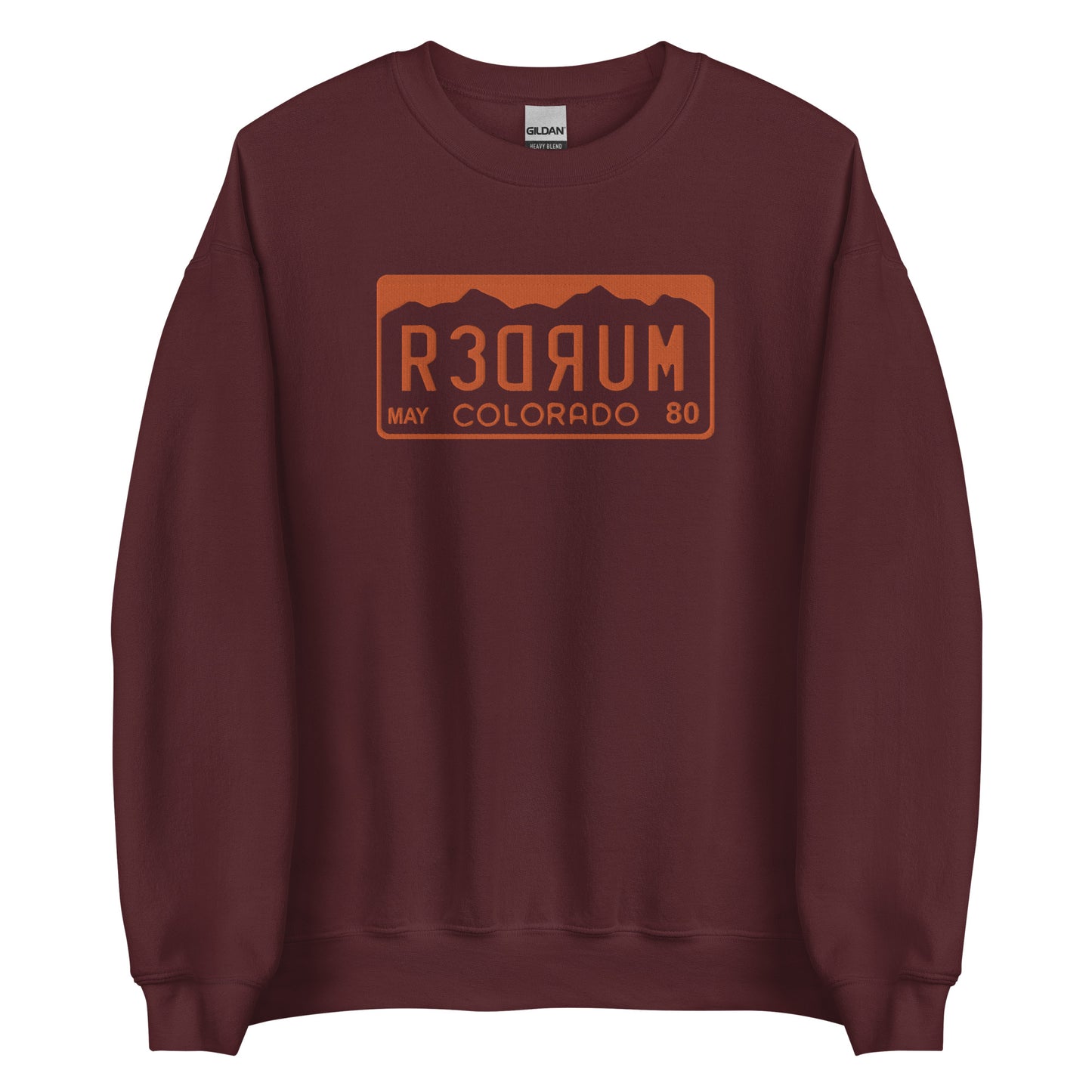 REDRUM embroidered crewneck sweatshirt