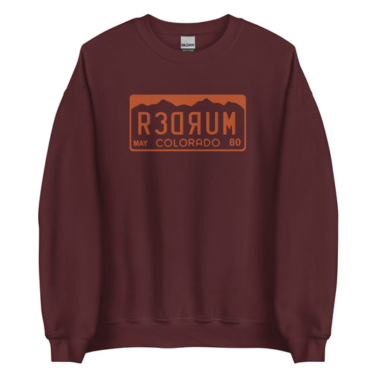 REDRUM embroidered crewneck sweatshirt