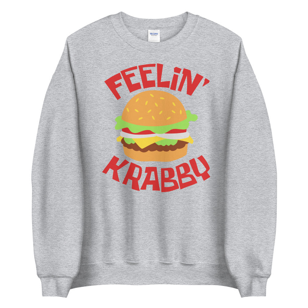 Feelin Krabby crewneck sweatshirt