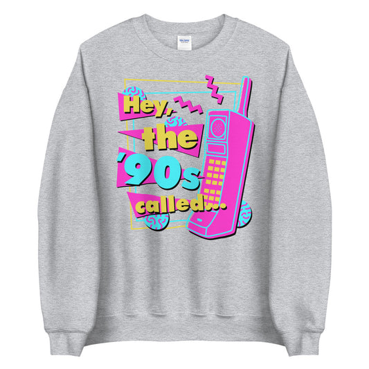 The '90s Called crewneck sweatshirt